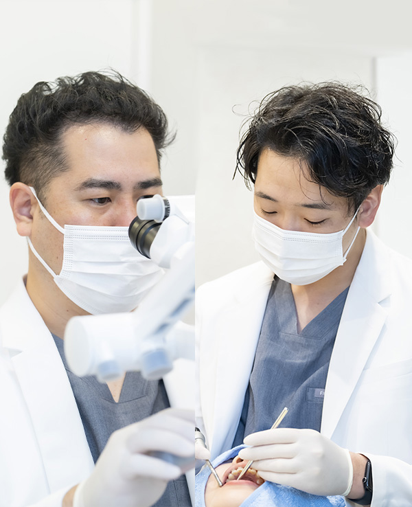 経験豊富な2人の院長が連携