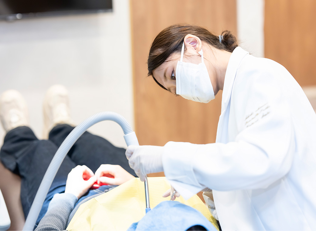 Step 02 口腔内の検査